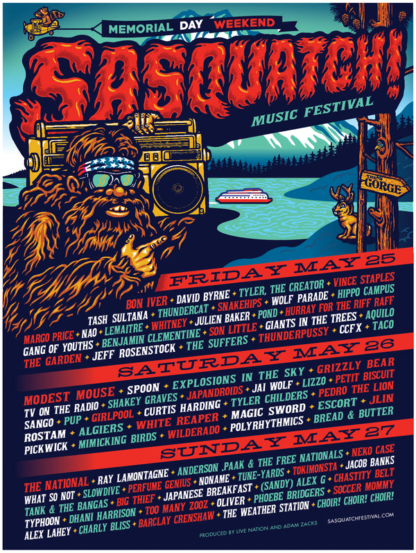 Sasquatch 2018