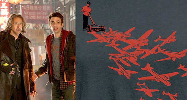 Jay Baruchel wearing Ames Bros Mow 'Em Down in The Sorcerer's Apprentice