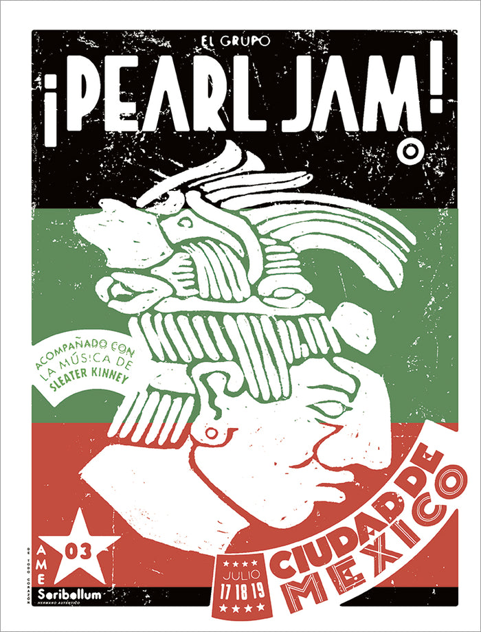 2003 Pearl Jam Mexico City AP Edition