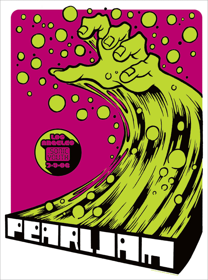 2006 Pearl Jam Los Angeles Regular Edition