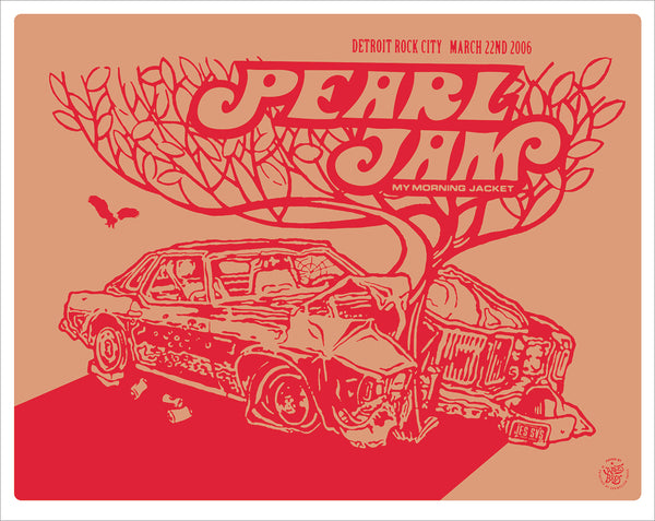 2006 Pearl Jam Detroit Regular Edition
