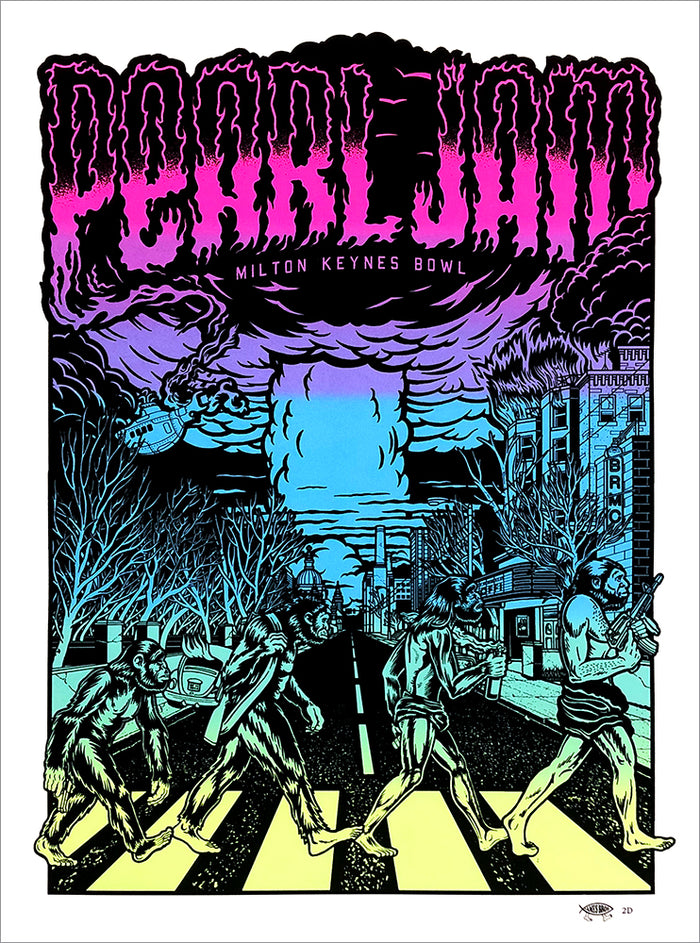 2014 Pearl Jam Milton Keynes Variant Edition