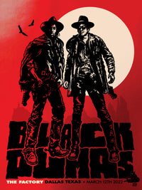 2022 Black Pumas Dallas Red Mirror Variant