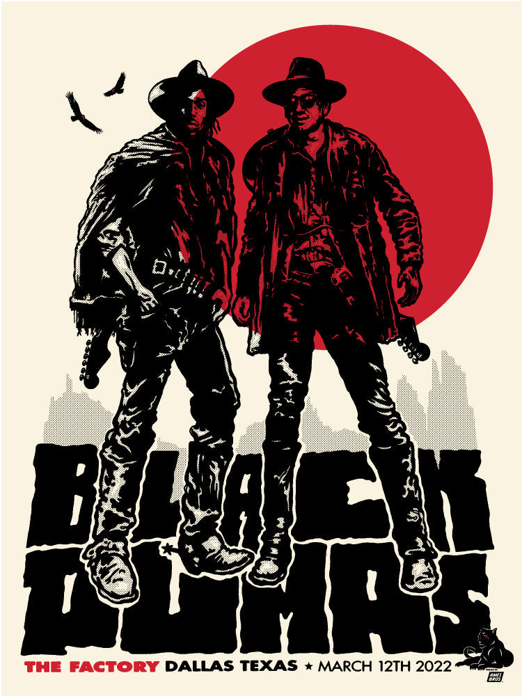 2022 Black Pumas Dallas Regular Edition