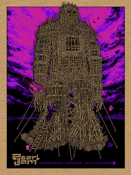 2022 Pearl Jam London Woodchip Variant Edition – Ames Bros