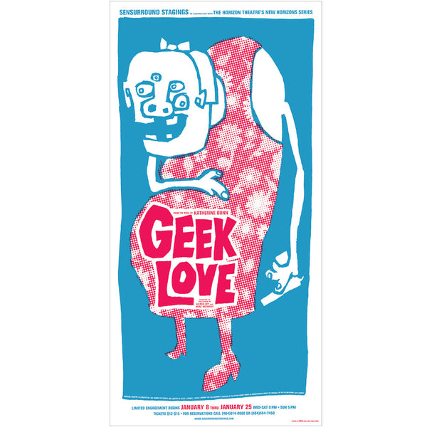 Geek Love 2002 Theatre Poster – Ames Bros