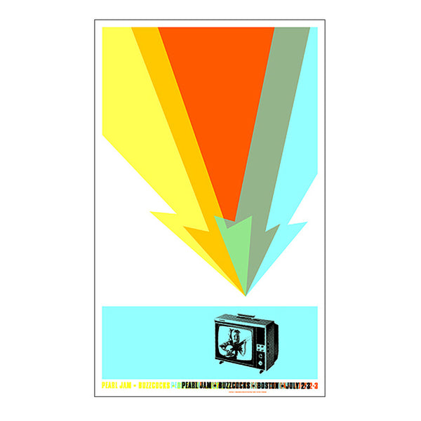 Pearl Jam 2003 Boston (1st Night) Concert Poster – Ames Bros
