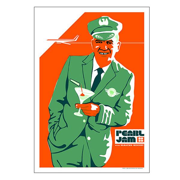 Pearl Jam 2003 Charlotte Concert Poster – Ames Bros