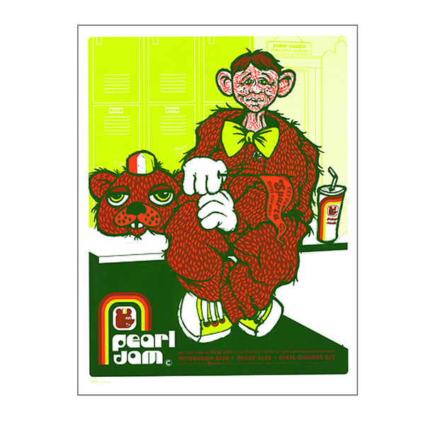 Pearl Jam 2003 Philly 1st Night Poster – Ames Bros