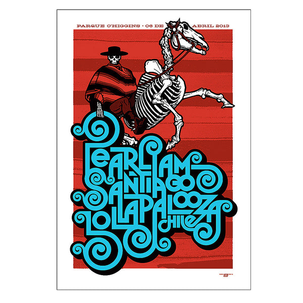 Pearl Jam Mexico City Concert Poster – Ames Bros