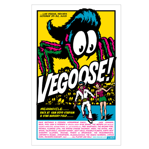 Vegoose Festival 2005 Poster – Ames Bros