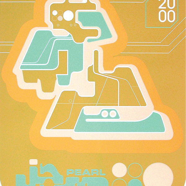 Pearl Jam 2000 United Kingdom Concert Poster – Ames Bros