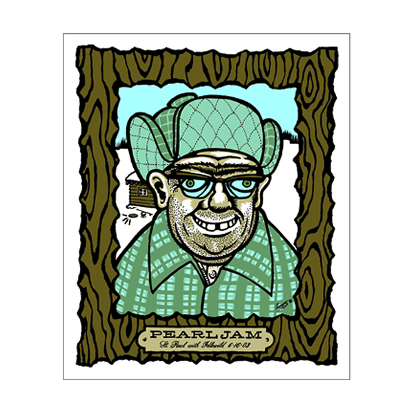 Pearl Jam / Tour 2003 ポスター（ポスターフレーム付） PEARL JAM POSTER 2003 TOUR AMES BROS JAPAN VEDDER | eBay