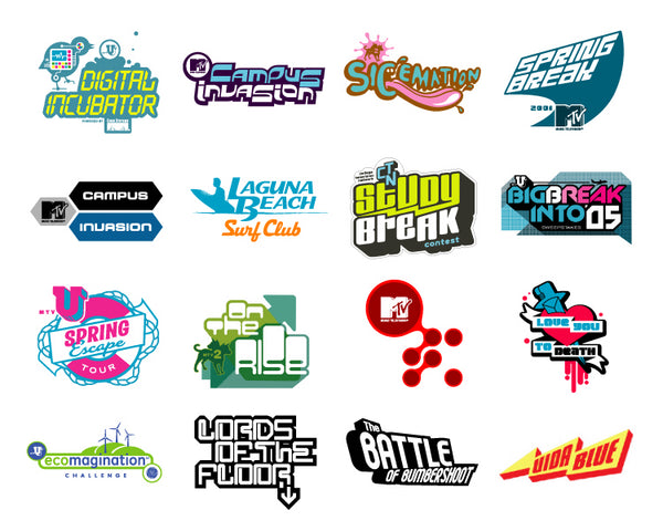 Ames Bros x MTV Logos