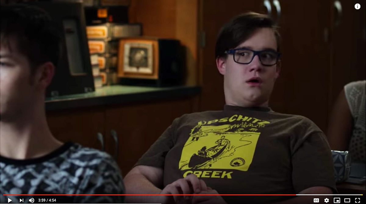 Ames Bros Upschitz Creek T-Shirt spotted in Fist Fight The Movie
