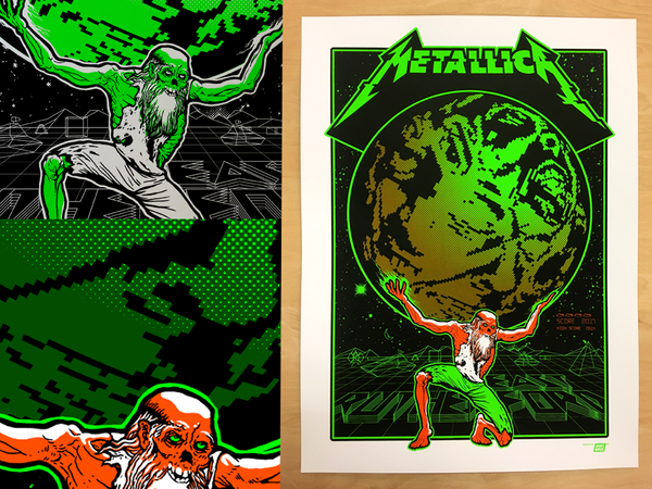 Metallica East Rutherford, NJ Limited Edition Posters are here!
