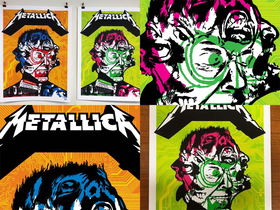 Metallica 2016 Webster Hall, NY Posters are live!