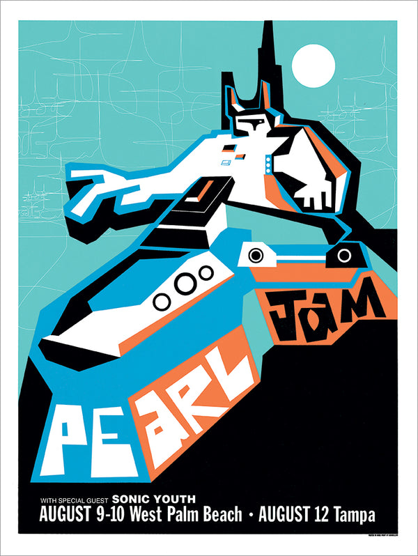 2000 Pearl Jam West Palm Beach/Tampa Regular Edition