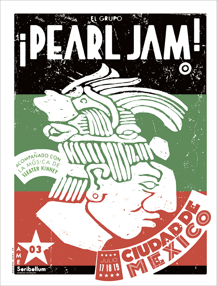 2003 Pearl Jam Mexico City AP Edition
