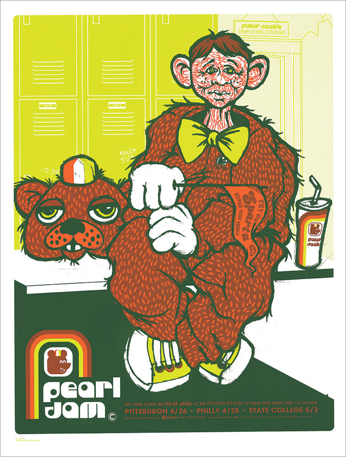 2003 Pearl Jam Philly 1st Night Regular AP Edition