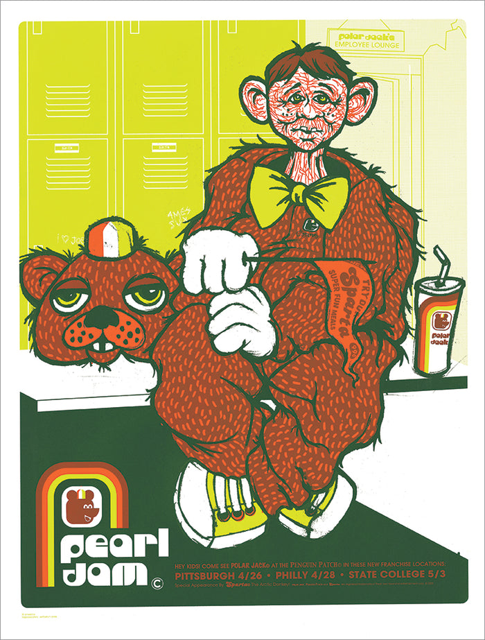 2003 Pearl Jam Philly 1st Night Regular AP2 Edition
