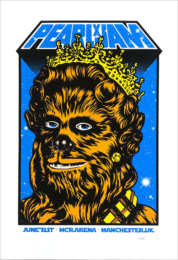 2012 Pearl Jam Manchester Chewy Variant