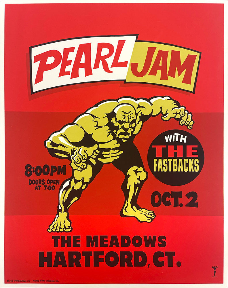 1996 Pearl Jam Hartford Regular Edition