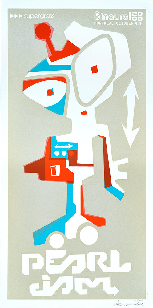 2000 Pearl Jam Montreal Regular Edition