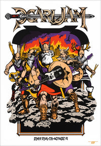 2014 Pearl Jam St. Paul Heavy Metal Variant