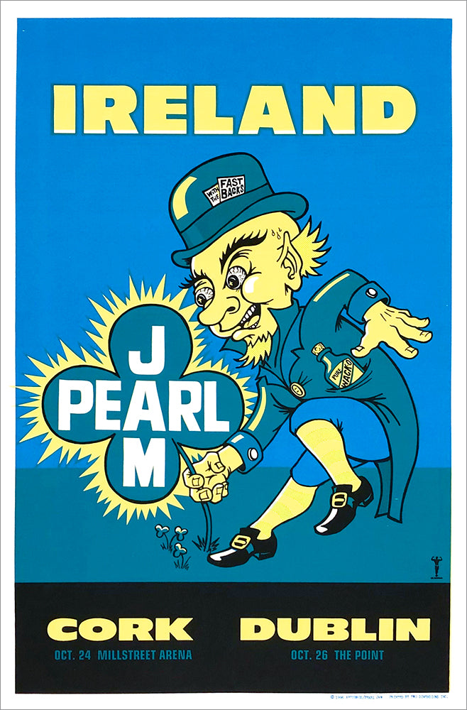 1996 Pearl Jam Ireland Regular Edition