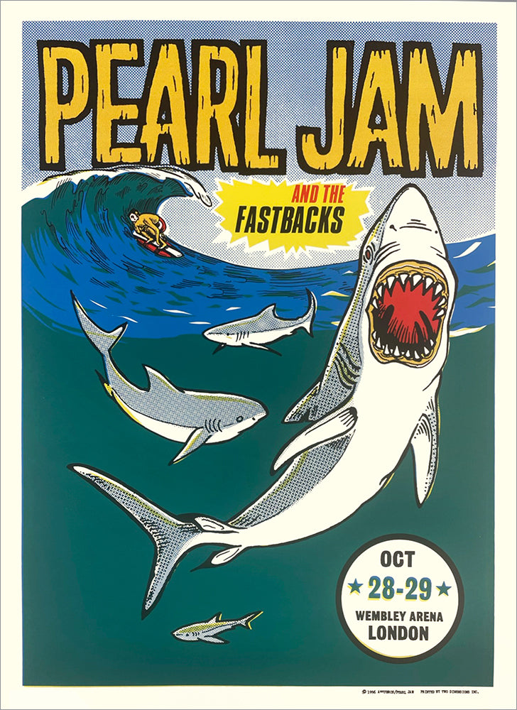 1996 Pearl Jam London Regular Edition