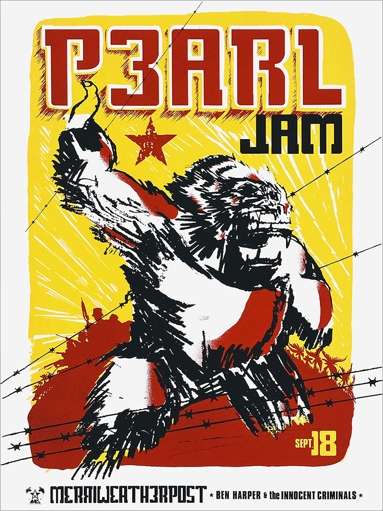 1998 Pearl Jam Merriweather Post Regular Edition