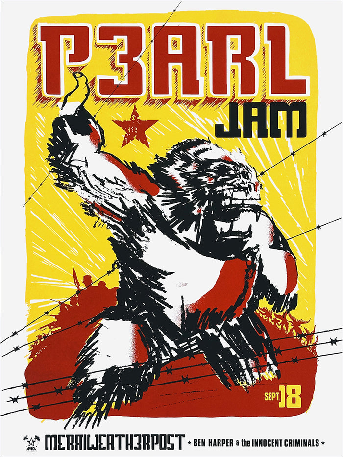 1998 Pearl Jam Merriweather Post Regular Edition