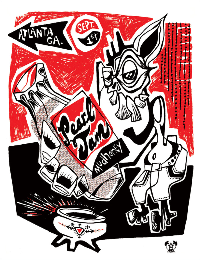 1998 Pearl Jam Atlanta Regular Edition
