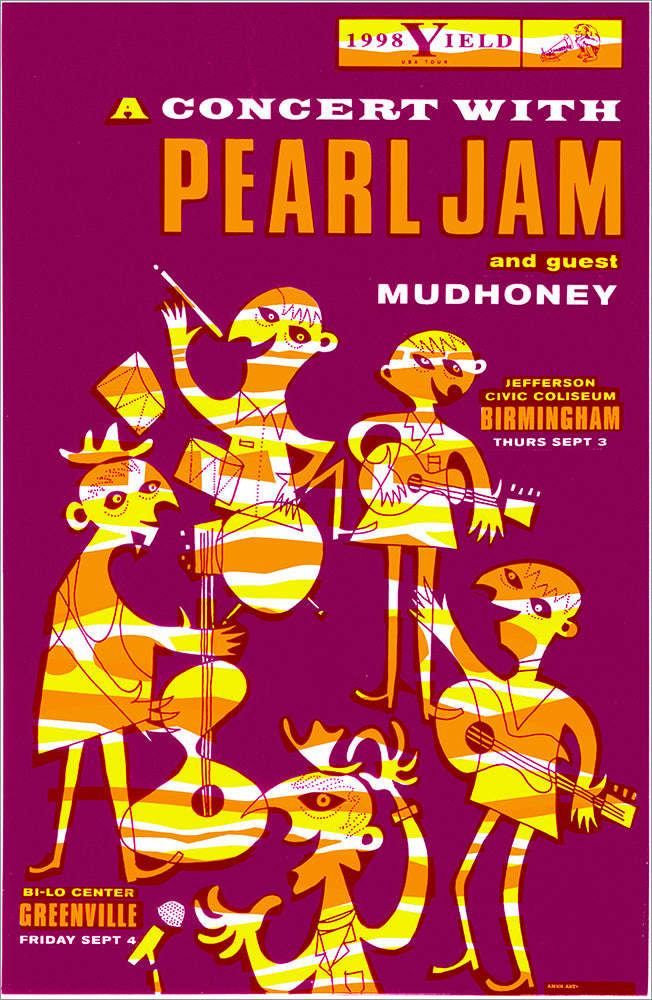 1998 Pearl Jam Birmingham Regular Edition