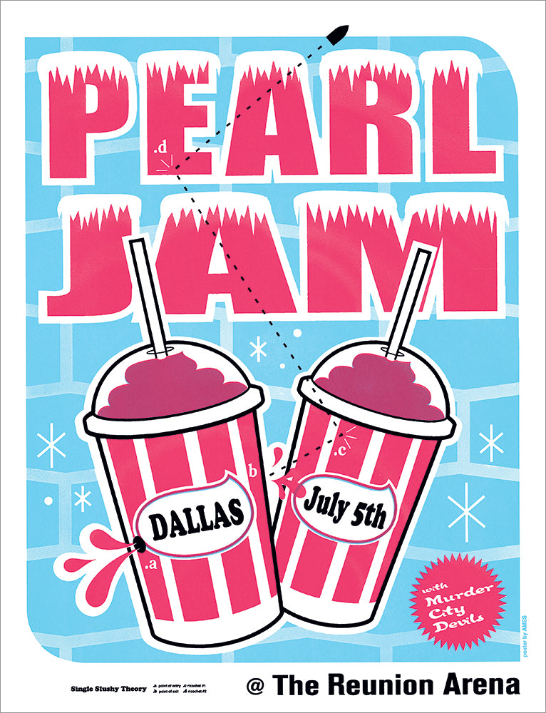 UPCOMING - 1998 Pearl Jam Dallas Regular Edition
