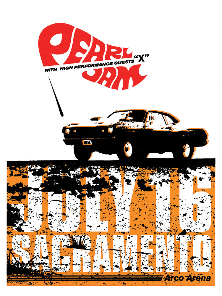 UPCOMING - 1998 Pearl Jam Sacramento Regular Edition