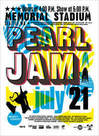 1998 Pearl Jam Seattle Benefit Regular Edition