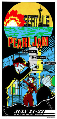UPCOMING - 1998 Pearl Jam Seattle Regular Edition