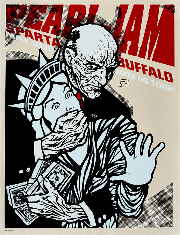 2003 Pearl Jam Buffalo AP Edition