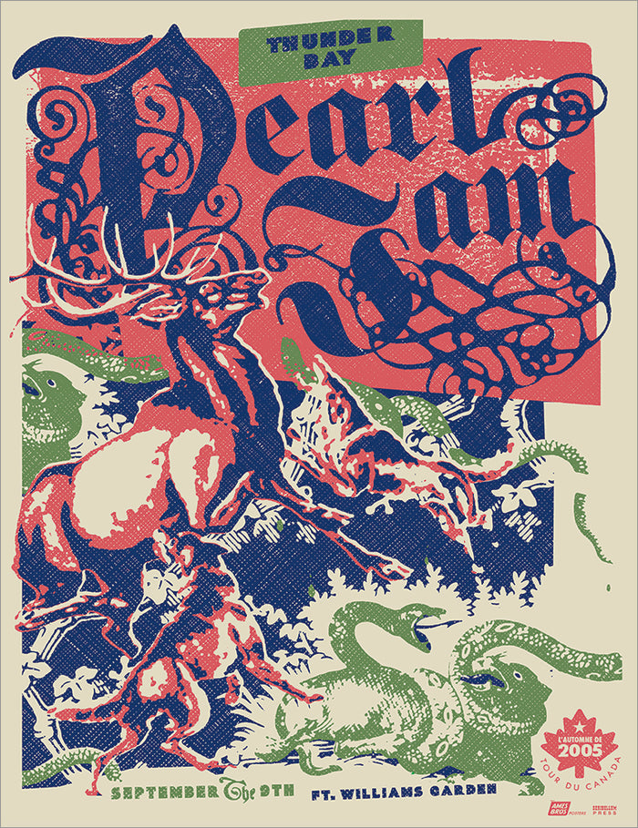 2005 Pearl Jam Thunder Bay Regular Edition