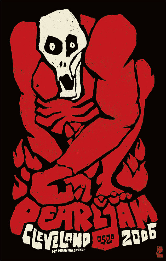 2006 Pearl Jam Cleveland Regular Edition – Ames Bros