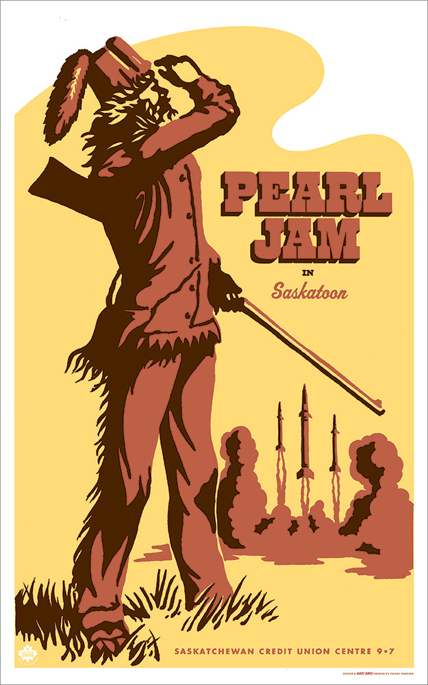 2005 Pearl Jam Saskatoon Regular Edition
