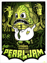 2007 Pearl Jam Lollapolooza Chicago Regular Edition