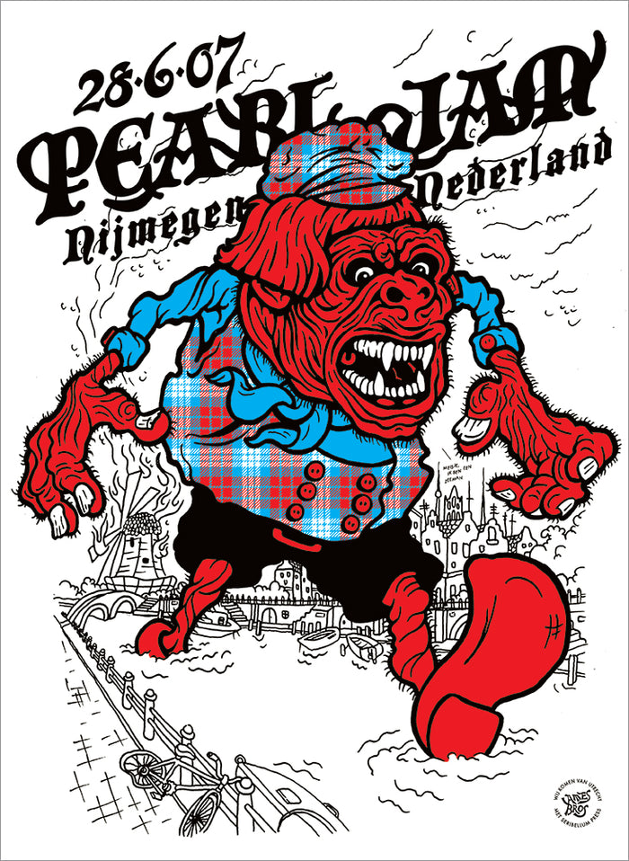 2007 Pearl Jam Nijmegen Regular Edition