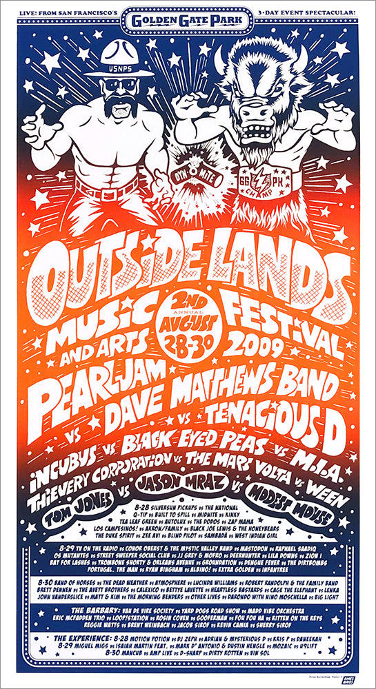 2009 Outside Lands Festival Regular Edition