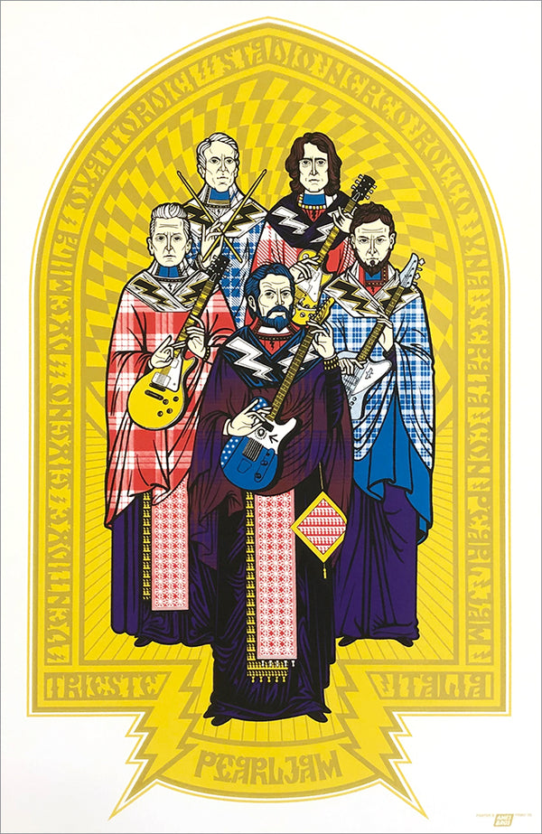 2014 Pearl Jam Trieste Variant Edition