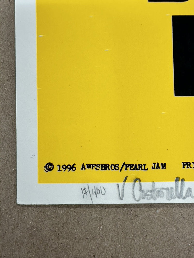 1996 Pearl Jam Berlin Regular Edition