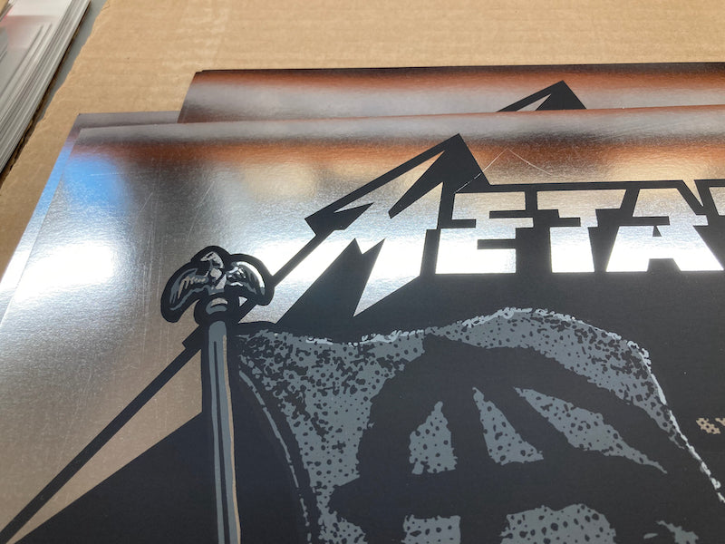 2017 Metallica Foxborough Silver Foil Variant