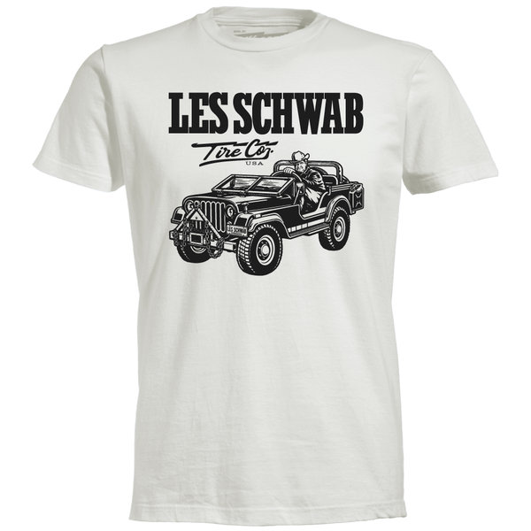 Les Schwab Jeep T-shirt